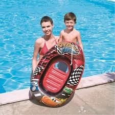 Bestway Speedway Fri̇ends- Li̇sanslı Araba Resi̇mli̇ İpli̇ Çocuk Botu 102X69 Cm - 34088