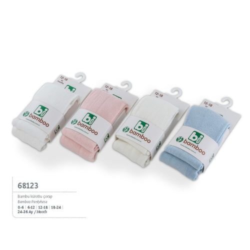 Bi̇baby Bambu Külotlu Çorap 68123 Naturel