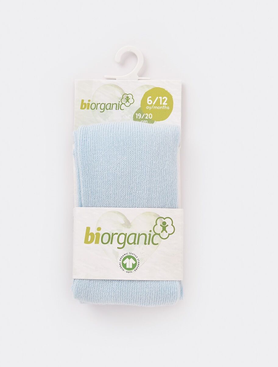 Bi̇baby Bi̇organi̇c Basi̇c Külotlu Çorap 68235 Mavi̇