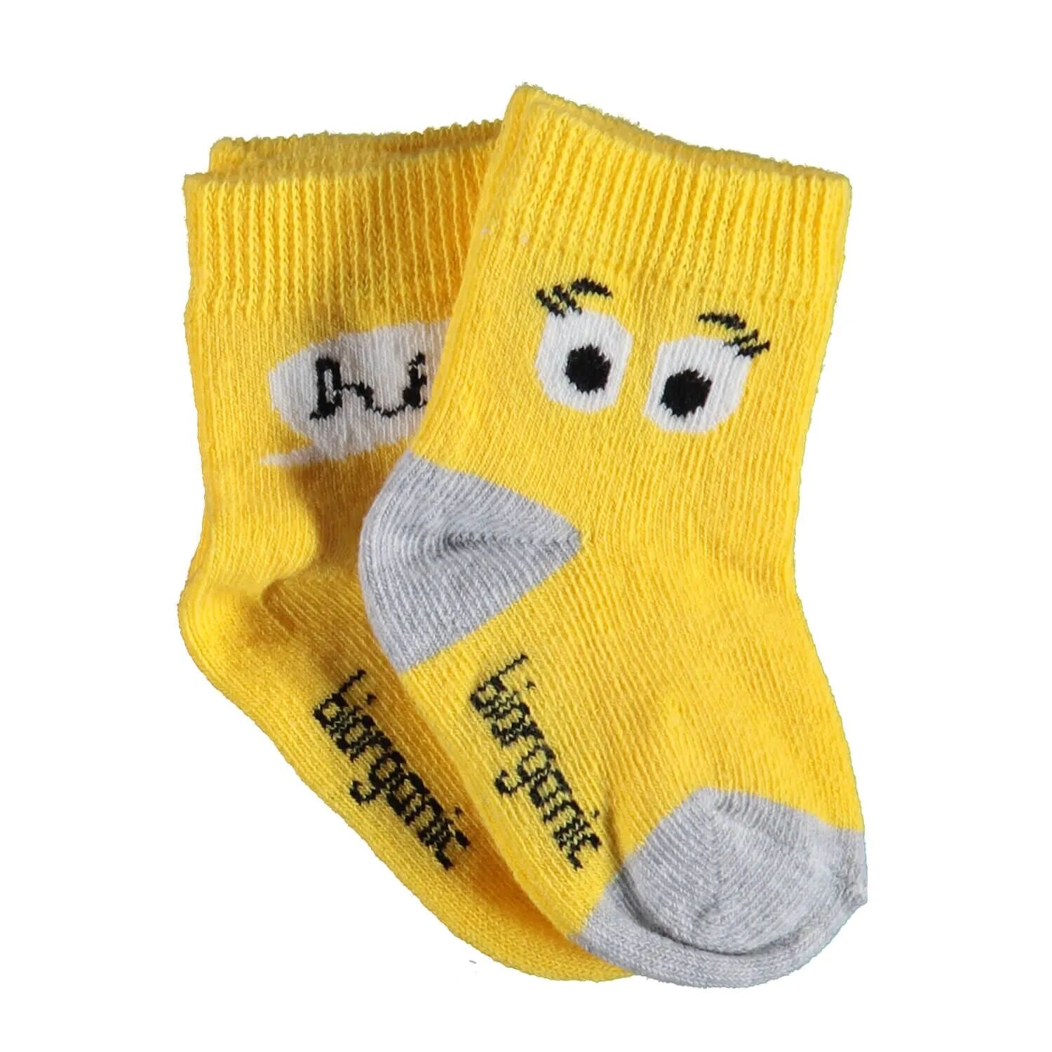 Bi̇baby Bi̇organi̇c Hi̇ Kız 2 Li̇ Çorap 68403 Sarı