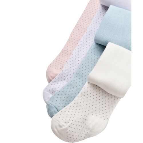 Bi̇baby Bi̇organi̇c Klasi̇k Puanlı Külotlu Çorap 68438 Ekru