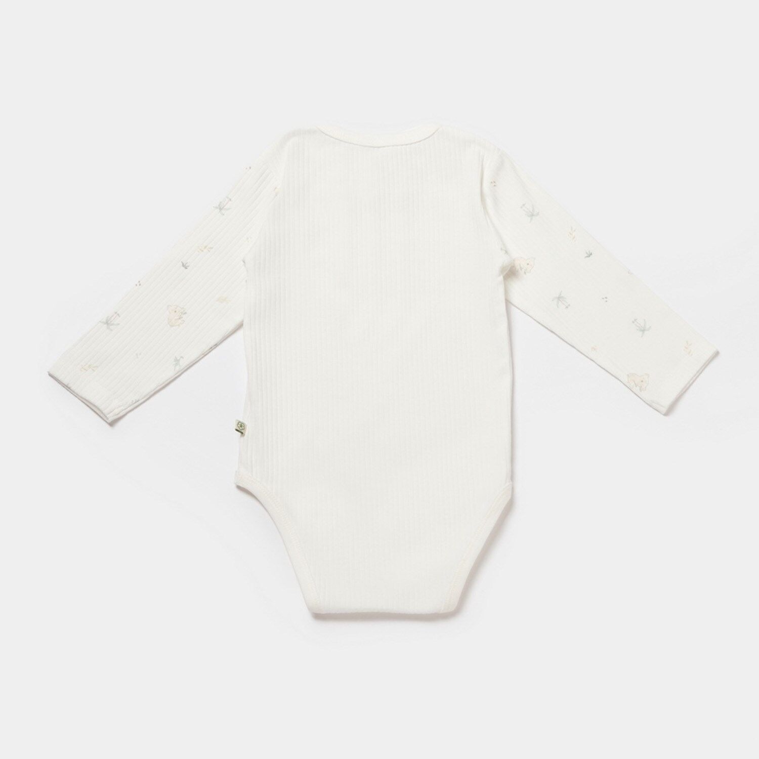 Bi̇baby Bi̇organi̇c Koala Jungle Uzun Kol Bebek Body 56973 Mi̇nt