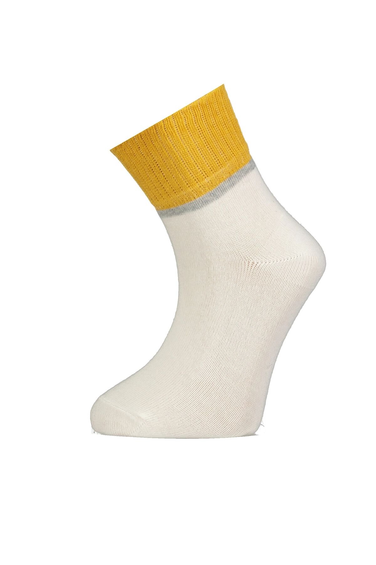 Bi̇baby Bi̇organi̇c Lady Yaş Kısa Soket Çorap 68423 Ekru