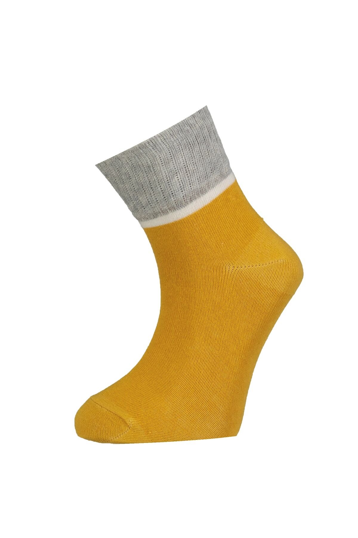 Bi̇baby Bi̇organi̇c Lady Yaş Kısa Soket Çorap 68423 Hardal