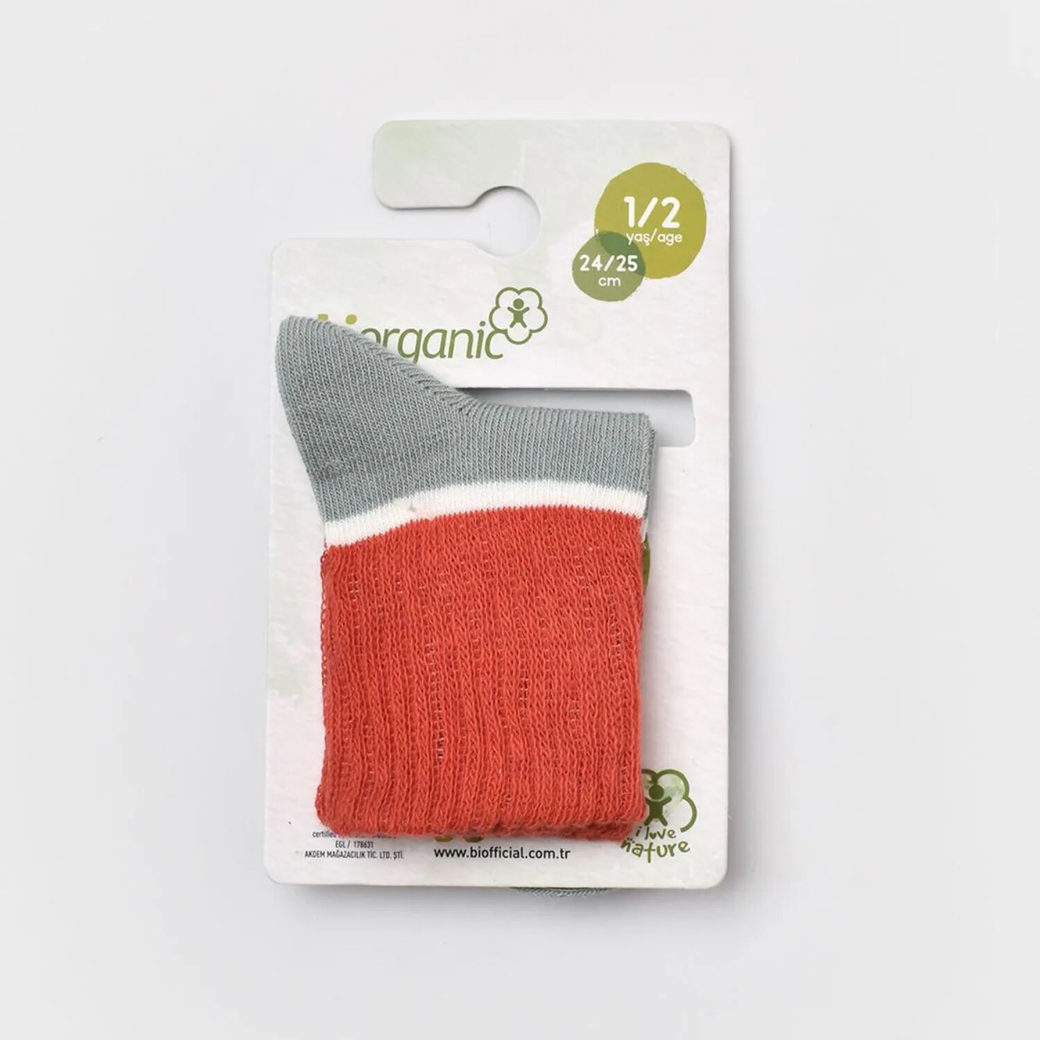 Bi̇baby Bi̇organi̇c Lady Yaş Kısa Soket Çorap 68423 Yeşi̇l