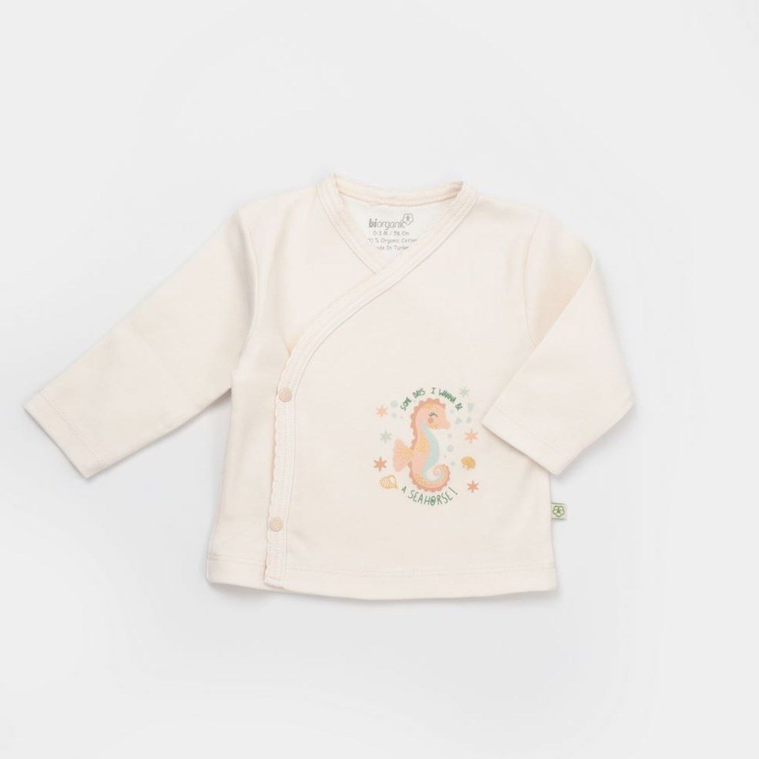 Bi̇baby Bi̇organi̇c Save The Seahorse 5 Li̇ Hastane Çıkış Seti̇ 62340 Bej-Mi̇nt