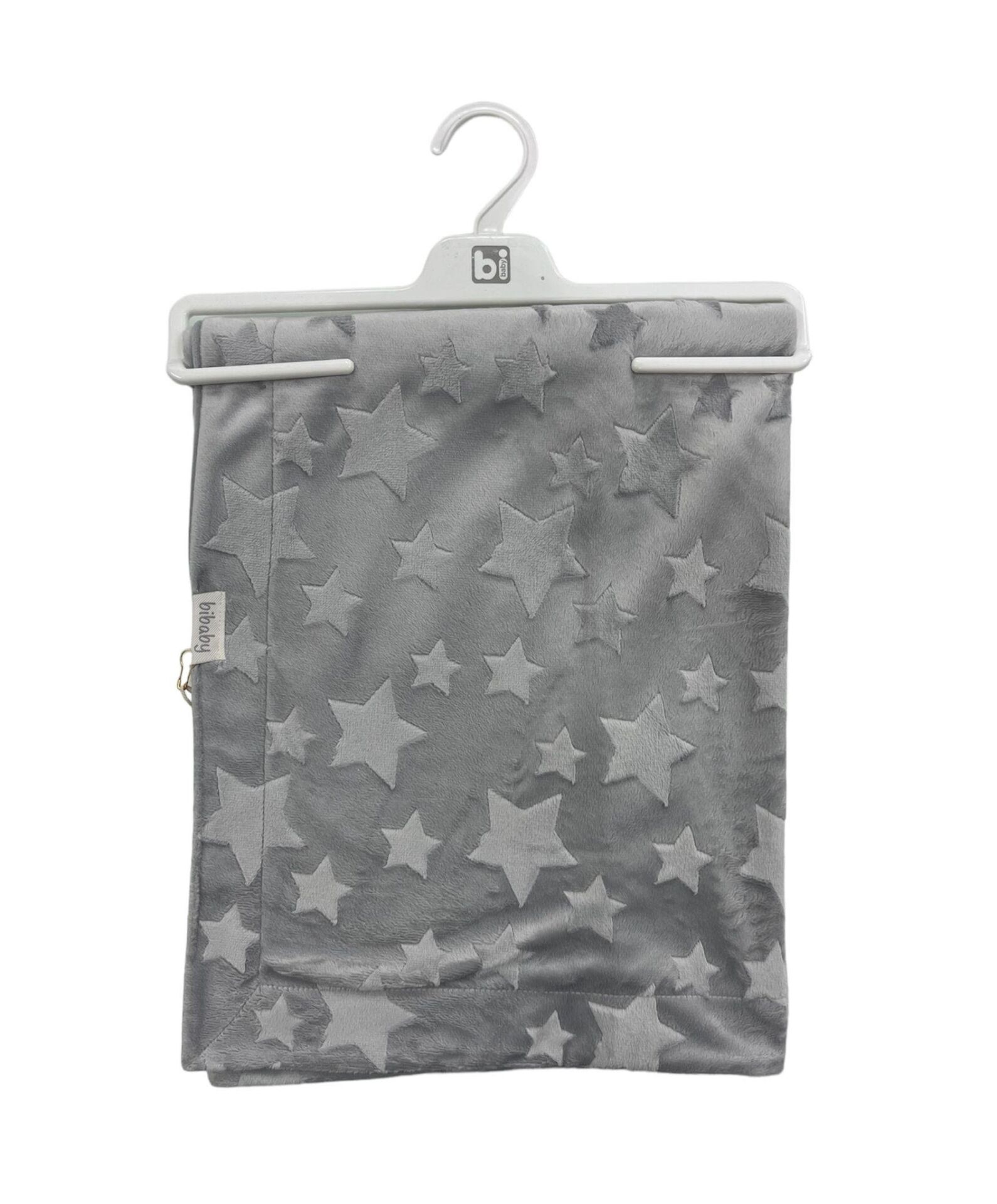 Bi̇baby Jacquard Star 82X90 Battani̇ye 64726 Grey