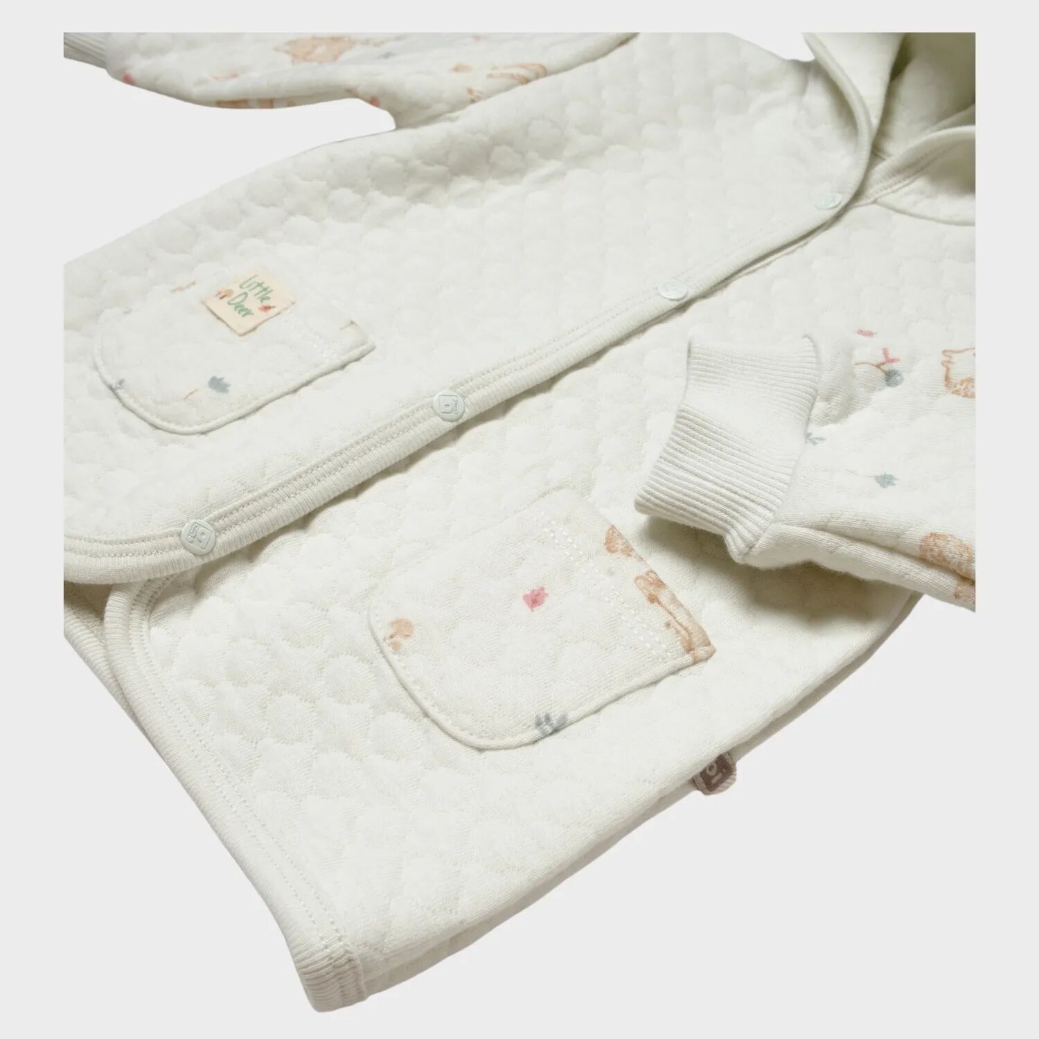 Bi̇baby Li̇ttle Deer Bebek Hırka 61513 Mi̇nt