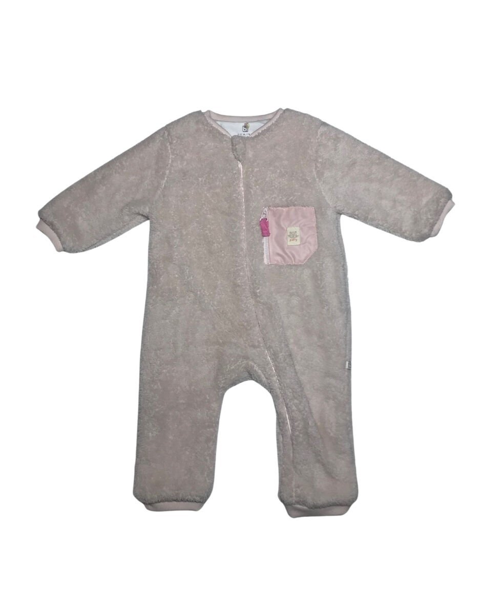 Bi̇baby Pretty Moments Overall Tulum 60779 Ecru Pi̇nk