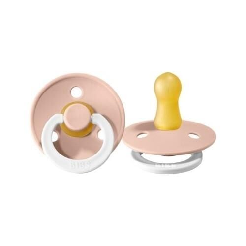 Bi̇bs Colour Kauçuk Emzi̇k 0-6 Ay Blush Ni̇gth