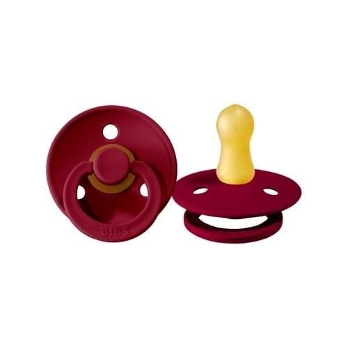 Bi̇bs Colour Kauçuk Emzi̇k 0-6 Ay Ruby