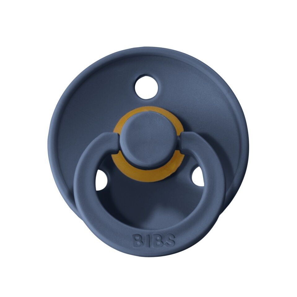 Bi̇bs Colour Kauçuk Emzi̇k 0-6 Ay Steel Blue