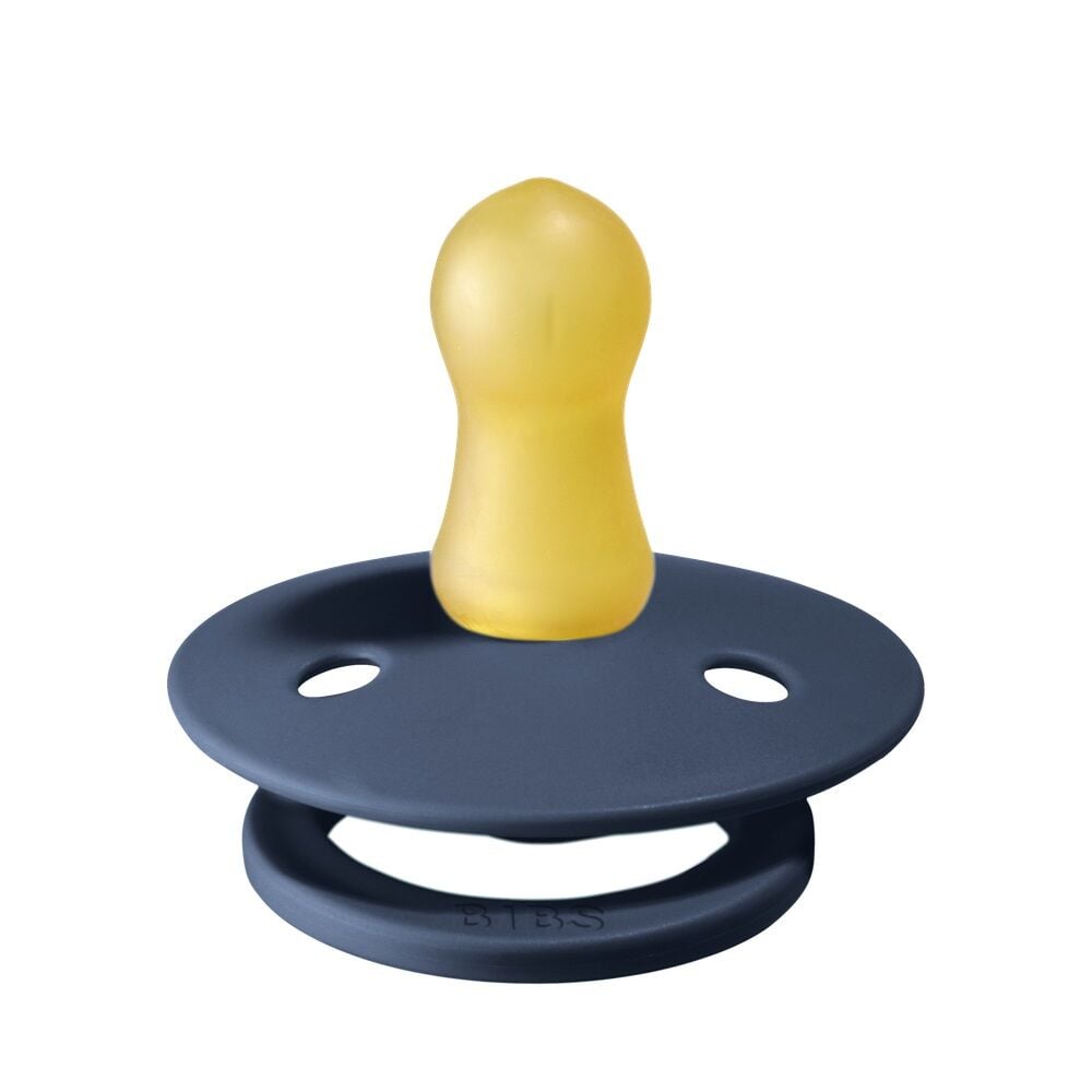 Bi̇bs Colour Kauçuk Emzi̇k 0-6 Ay Steel Blue