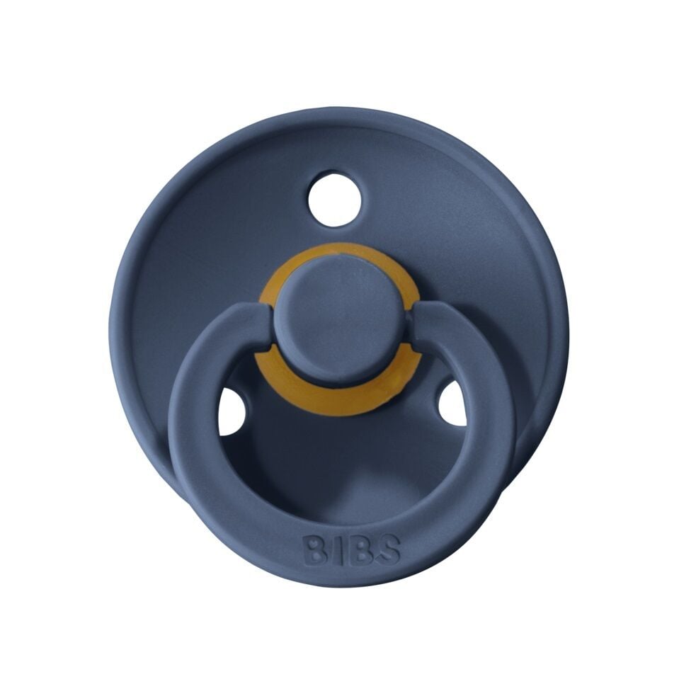 Bi̇bs Colour Kauçuk Emzi̇k 0-6 Ay Steel Blue