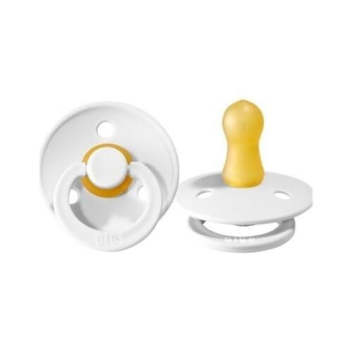 Bi̇bs Colour Kauçuk Emzi̇k 0-6 Ay Whi̇te