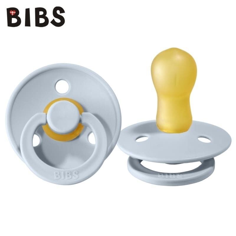 Bi̇bs Colour Kauçuk Emzi̇k 18+ Ay Baby Blue