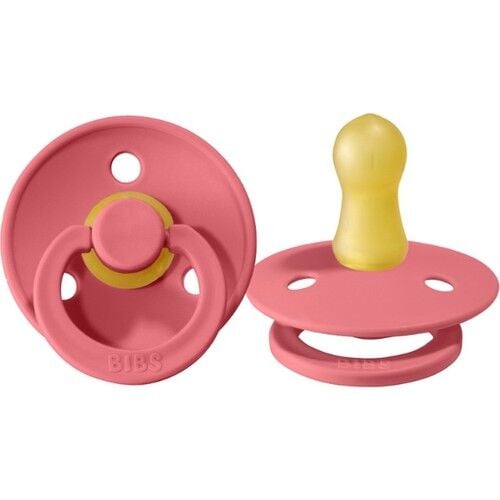 Bi̇bs Colour Kauçuk Emzi̇k 6-18 Ay Coral