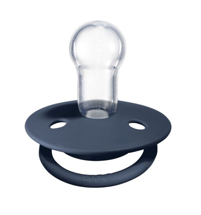 Bi̇bs De Lux Si̇li̇kon Emzi̇k 0-36 Ay Steel Blue