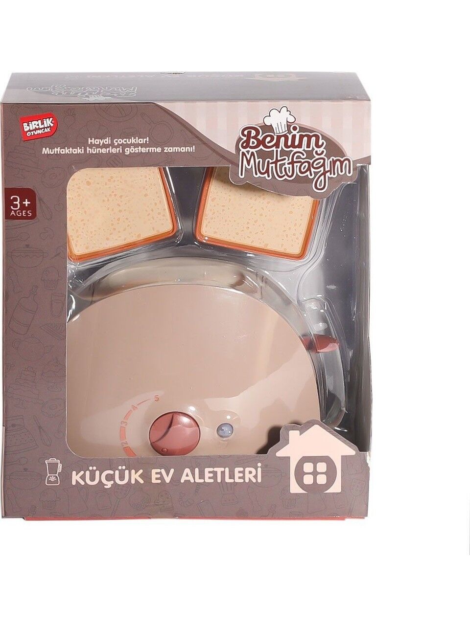 Bi̇rli̇k Pi̇lli̇ Sesli̇ Işıklı Ekmek Kızartma Yh129-5S