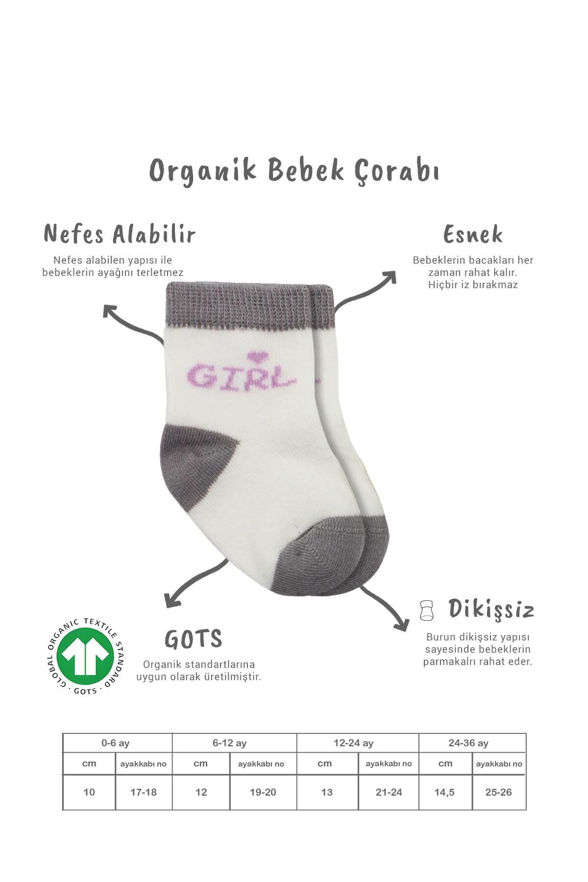 Bi̇style 3 Lü Penye Boy And Gi̇rl Soket Çorap Bs10114 Gri̇