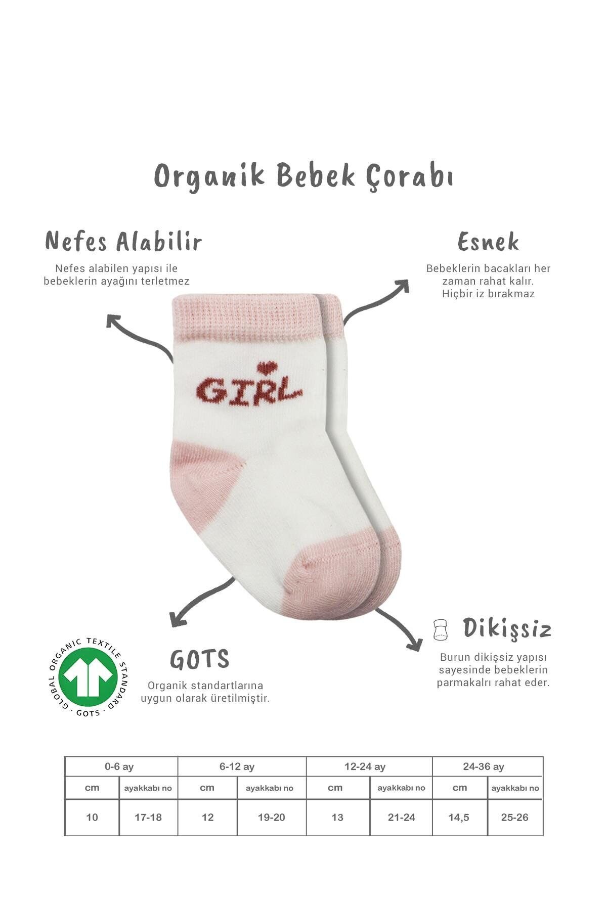 Bi̇style 3 Lü Penye Boy And Gi̇rl Soket Çorap Bs10114 Pembe