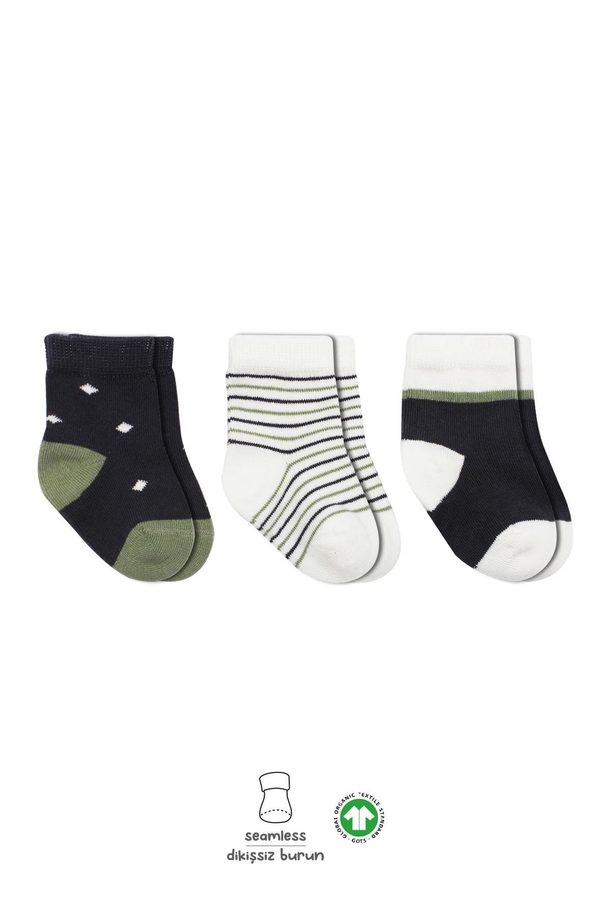 Bi̇style 3 Lü Penye Erkek Soket Çorap Bs10111 Antrasi̇t