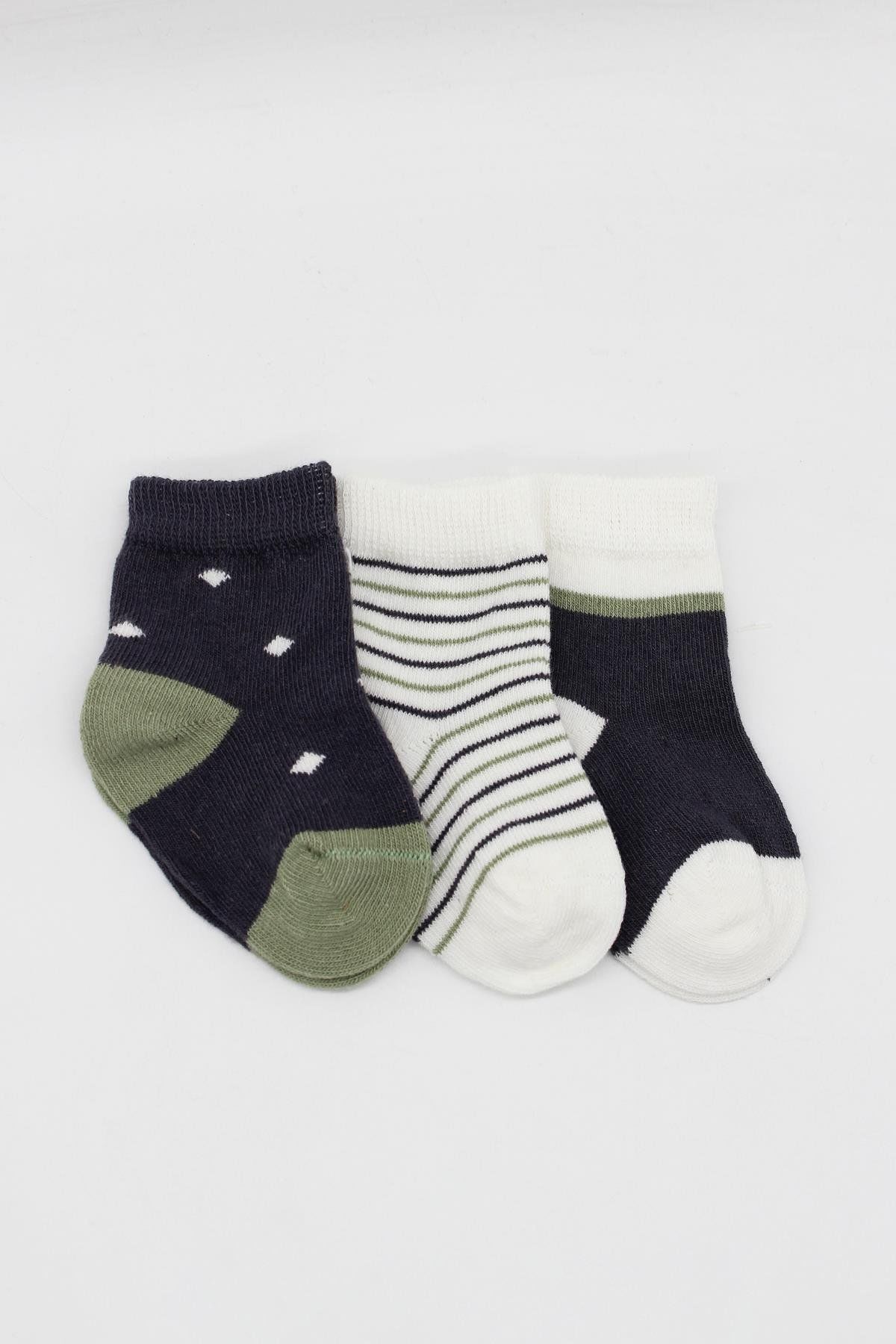 Bi̇style 3 Lü Penye Erkek Soket Çorap Bs10111 Antrasi̇t