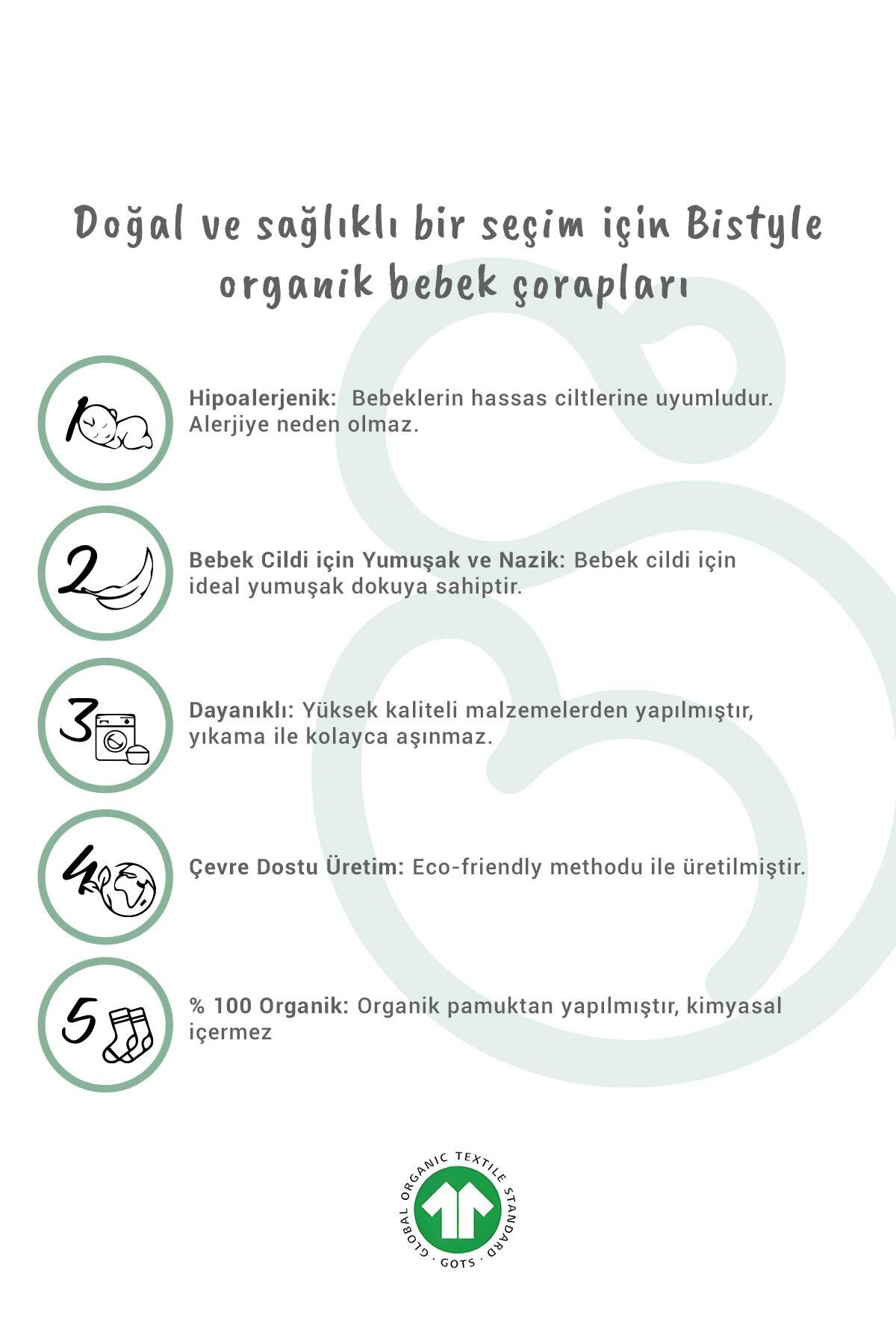 Bi̇style 3 Lü Penye Rai̇nbow Soket Çorap Bs10113 Ni̇l