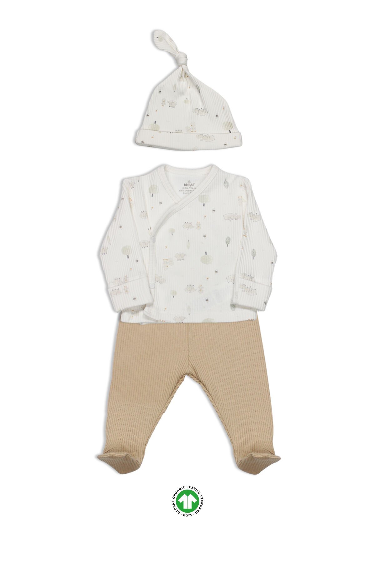 Bi̇style Always Dream 3 Lü Zıbın Takım 13110 Ekru Bej