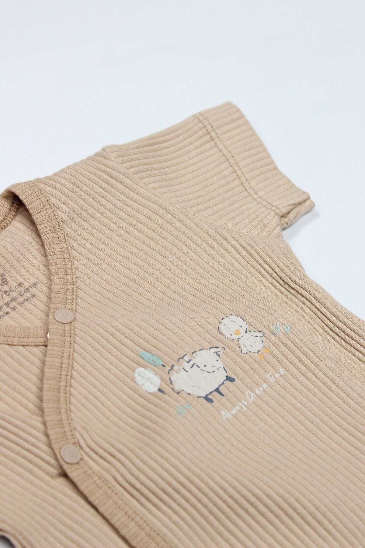 Bi̇style Always Dream Yarım Kol Badi̇ 17115 Ekru Bej