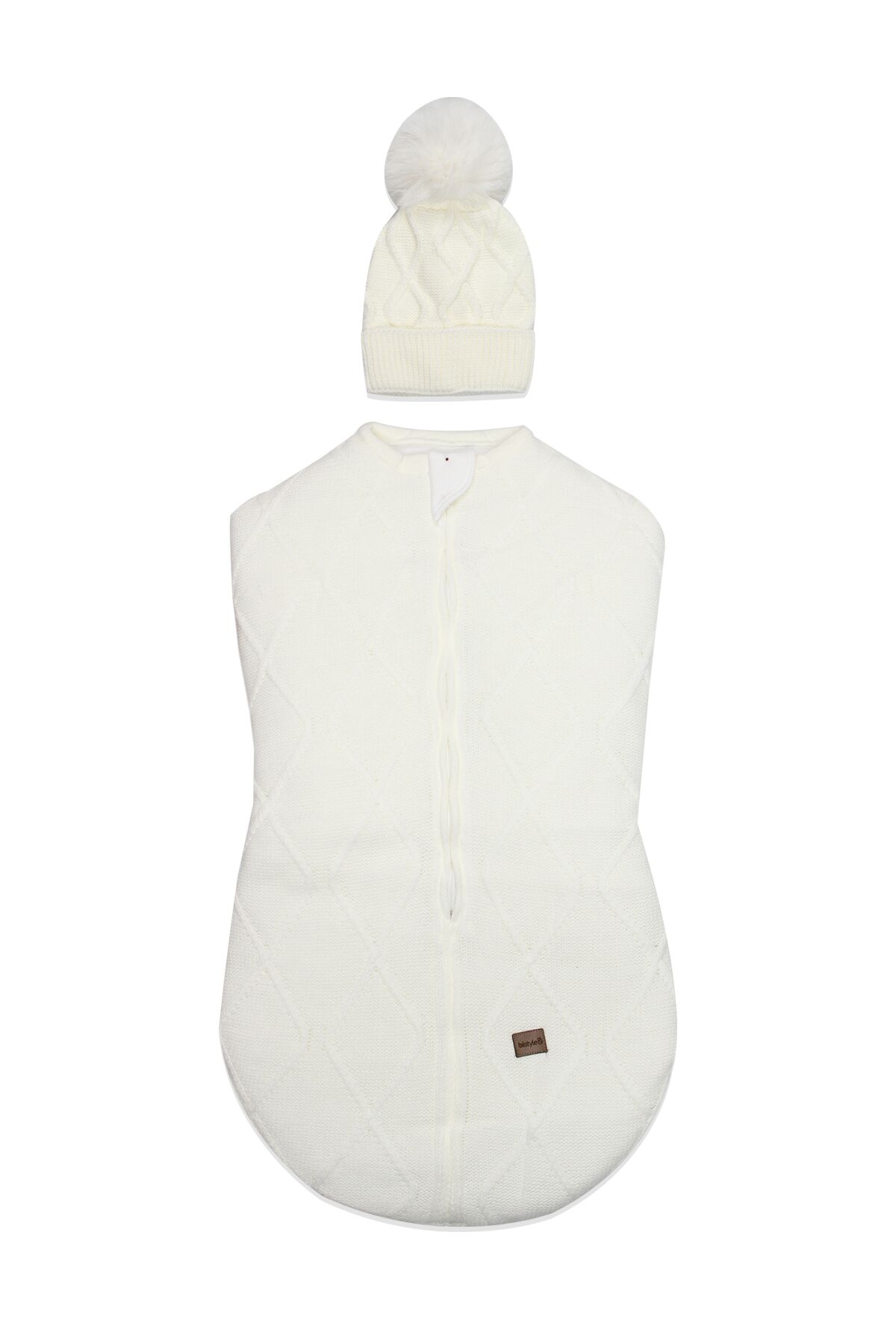 Bi̇style Baby İn Swaddi̇ng Tri̇ko Kundak 75108 Ekru