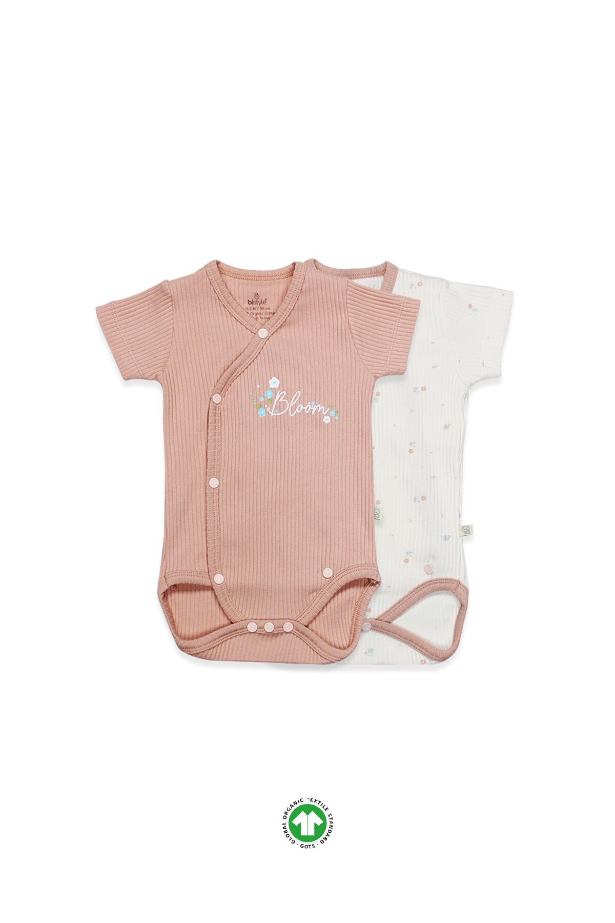 Bi̇style Bloom Rose 2 Li̇ Yarım Kol Badi̇ 17119 Ekru Gül Kurusu