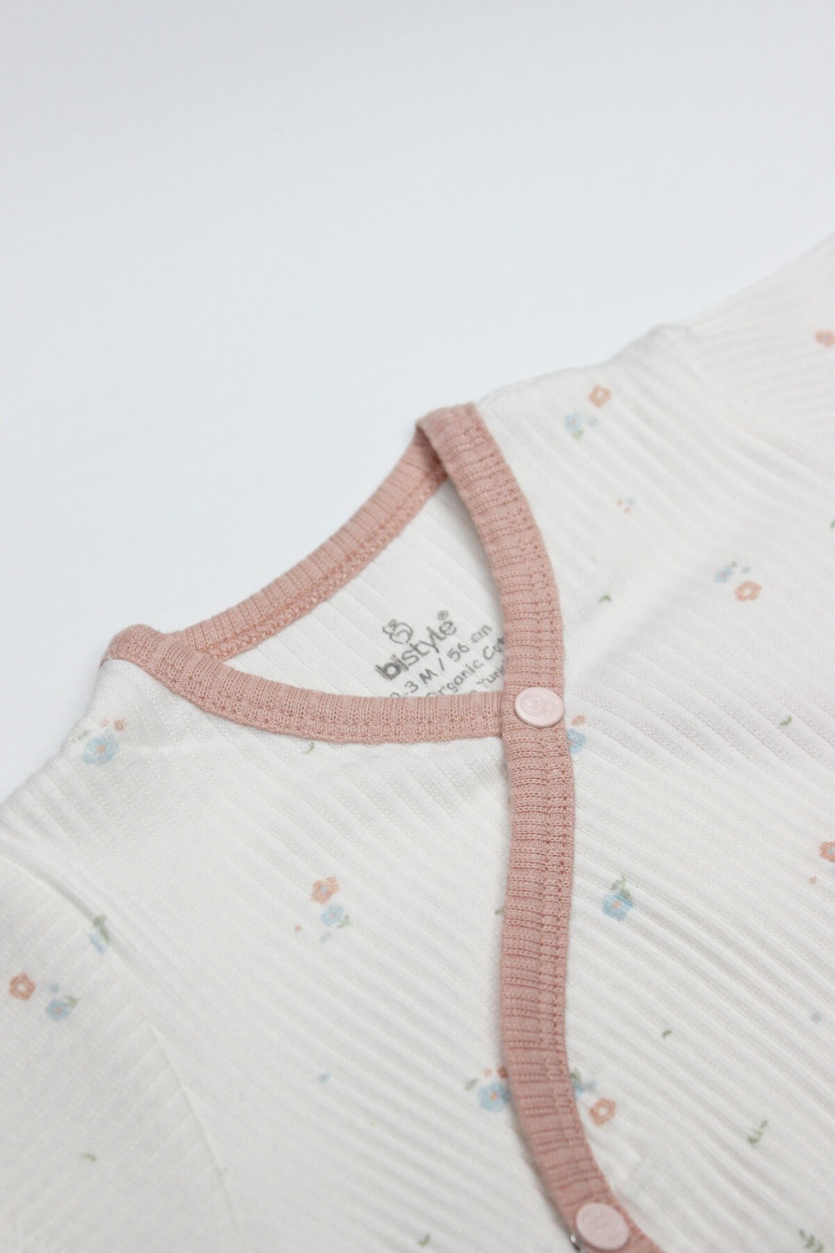 Bi̇style Bloom Rose 2 Li̇ Yarım Kol Badi̇ 17119 Ekru Gül Kurusu