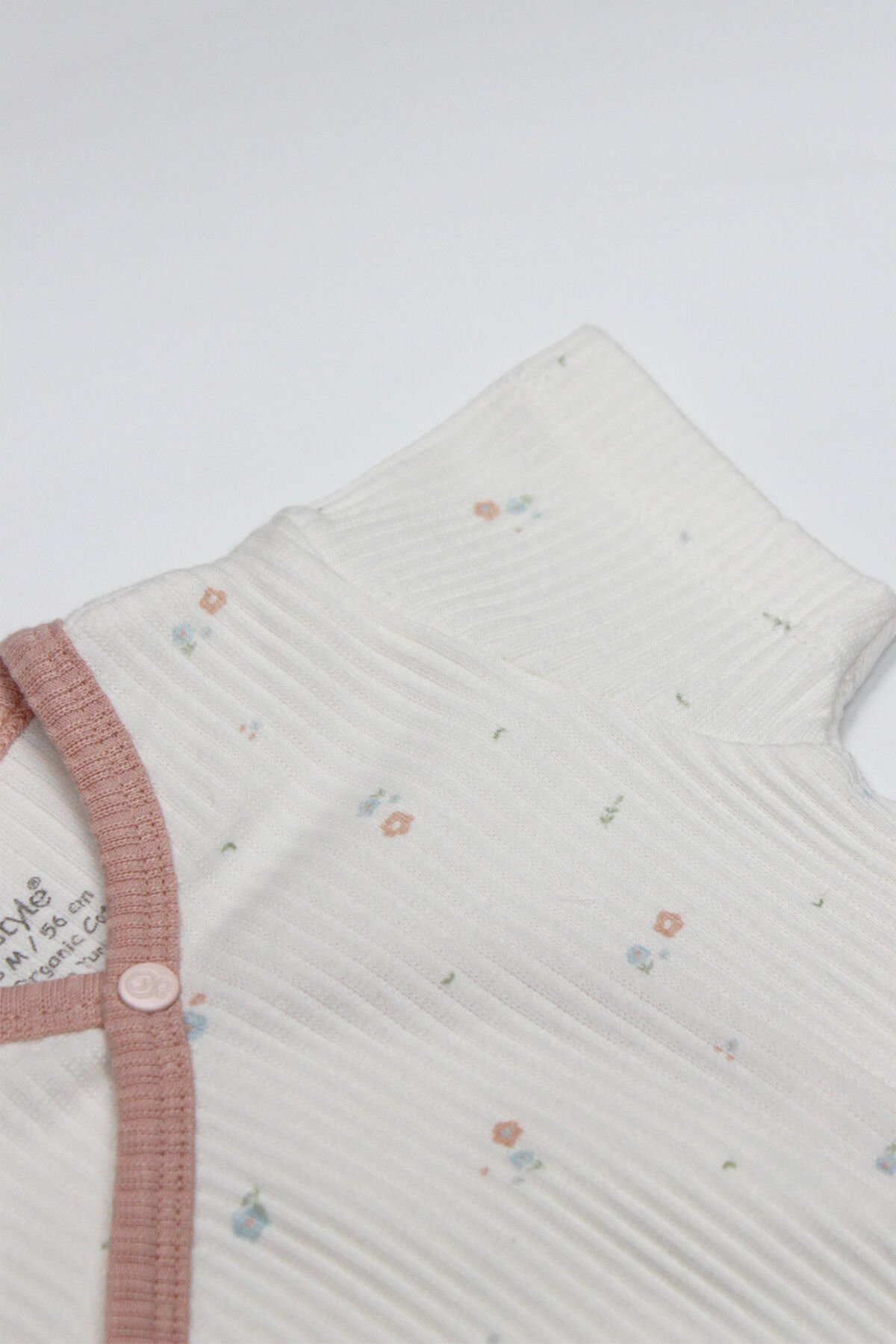 Bi̇style Bloom Rose 2 Li̇ Yarım Kol Badi̇ 17119 Ekru Gül Kurusu