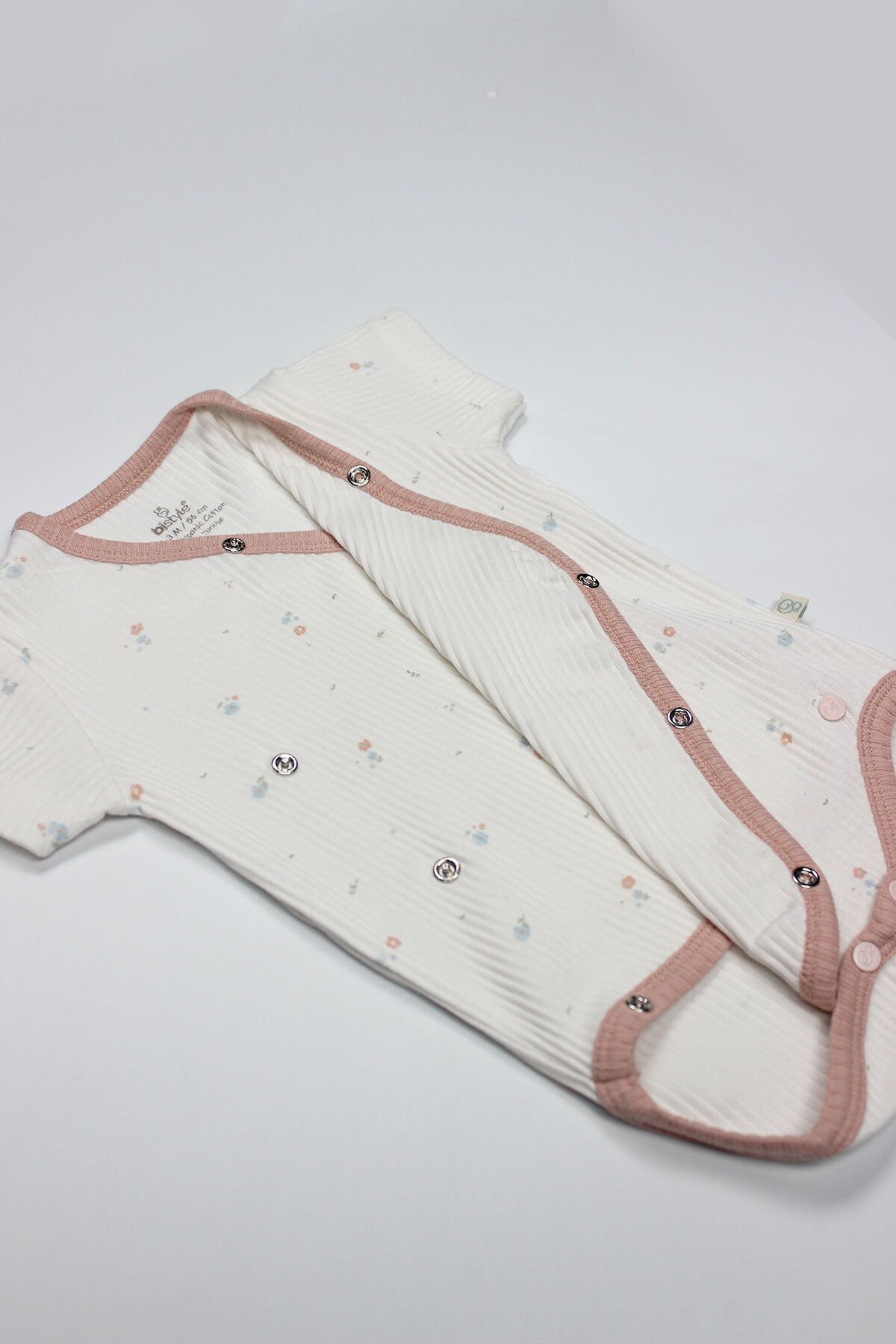 Bi̇style Bloom Rose 2 Li̇ Yarım Kol Badi̇ 17119 Ekru Gül Kurusu