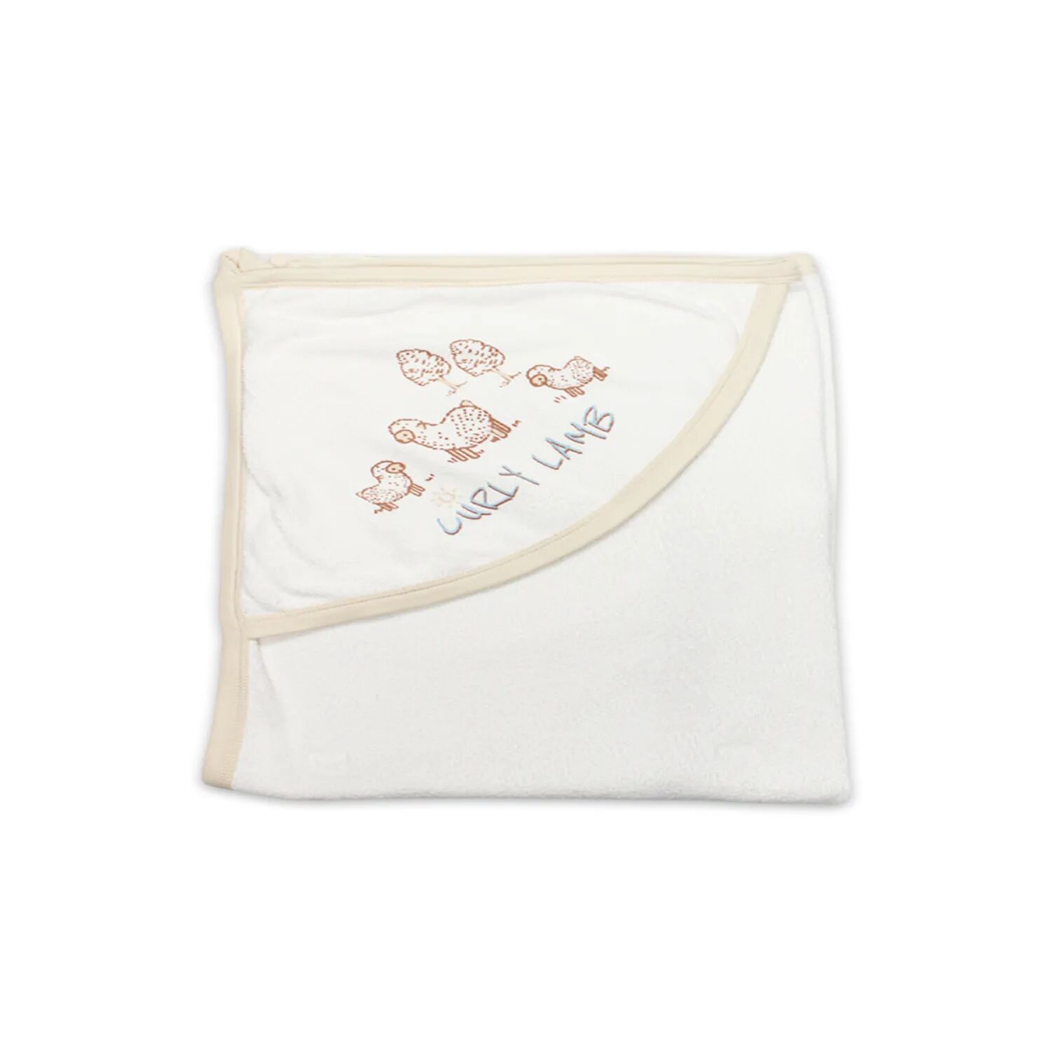 Bi̇style Curly Lamb Tulum 15108 Bej Mavi̇ Ekru