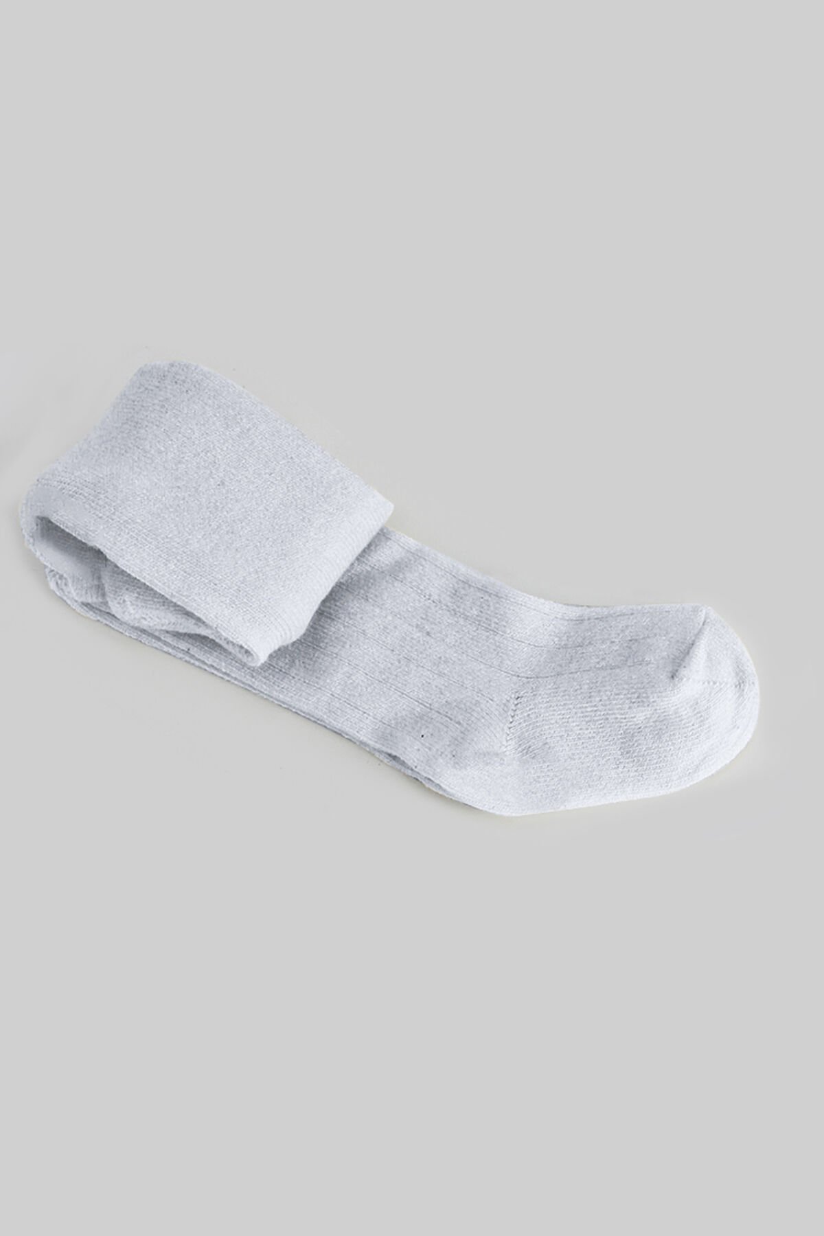Bi̇style Derby Basi̇c Tekli̇ Penye Külotlu Çorap Bs50102B Gri̇