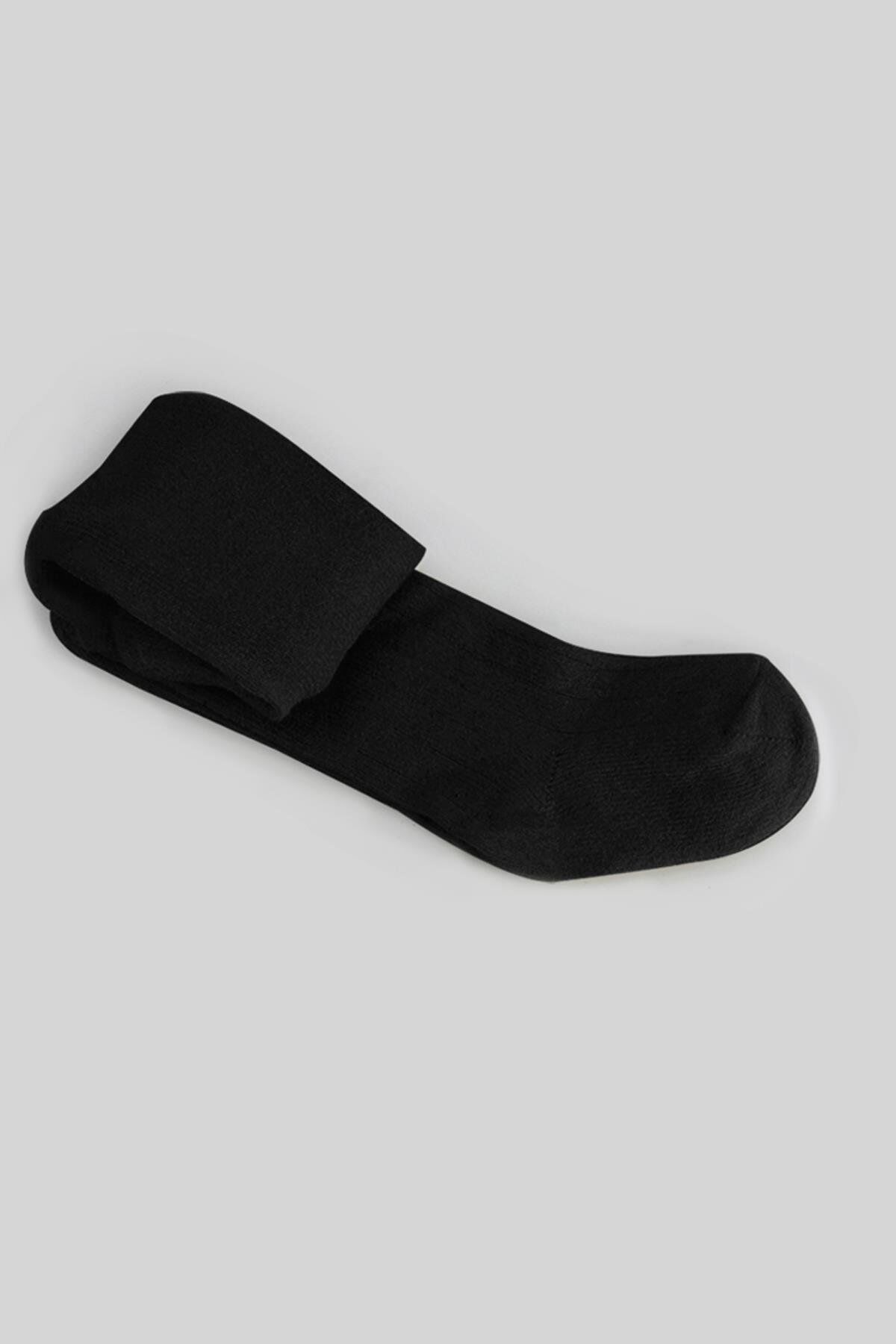 Bi̇style Derby Basi̇c Tekli̇ Penye Külotlu Çorap Bs50102B Si̇yah
