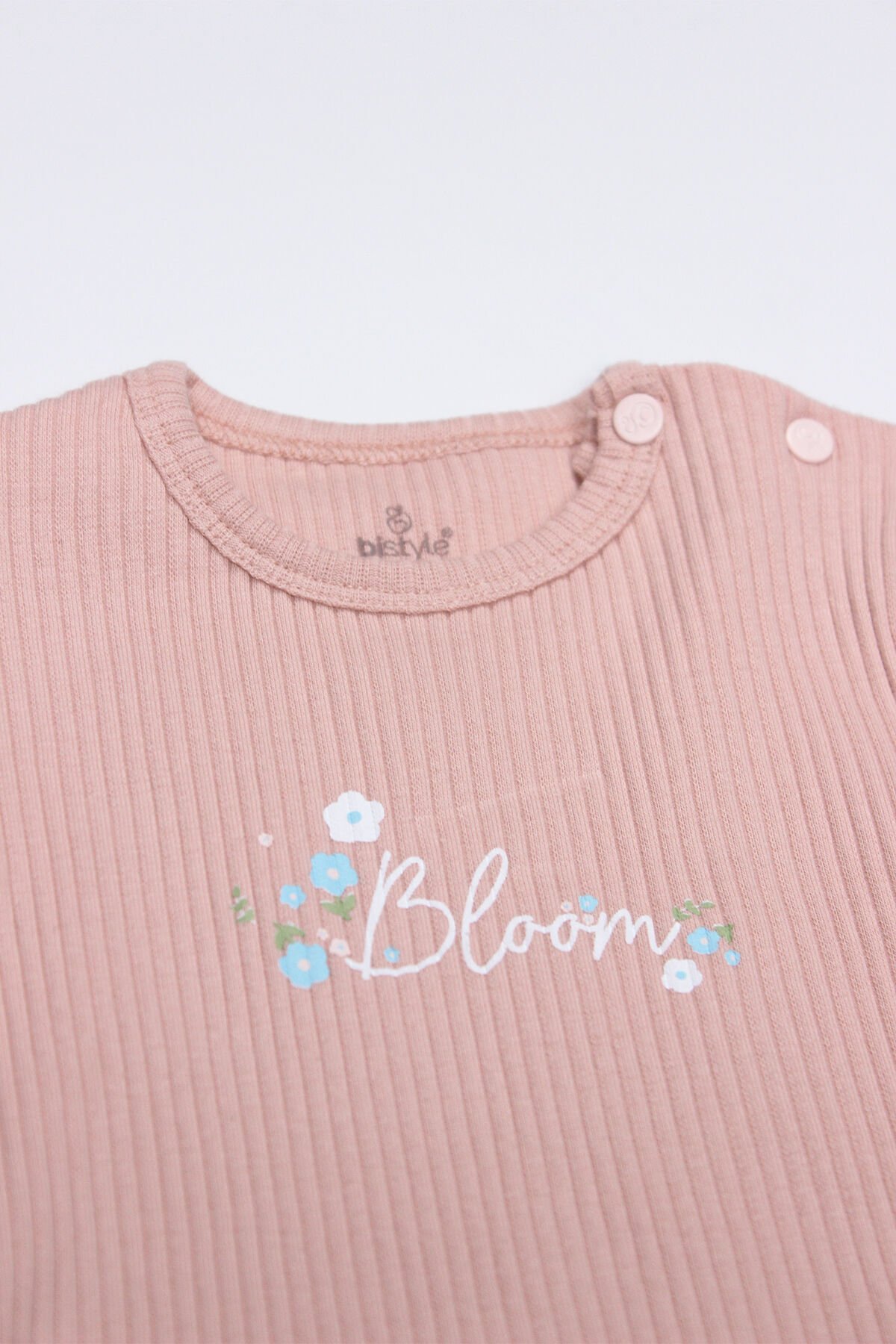 Bi̇style Flyi̇ng Bloom Whi̇te Yarım Kol 2 Li̇ Body 17118 Ekru Gül Kurusu