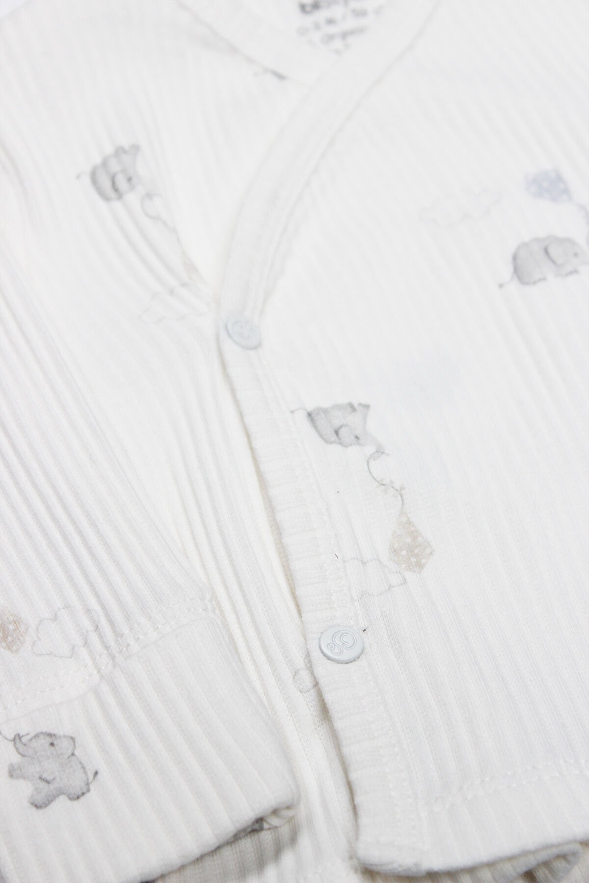 Bi̇style Flyi̇ng Elephant 3 Lü Zıbın Takım 13111 Ekru Gri̇