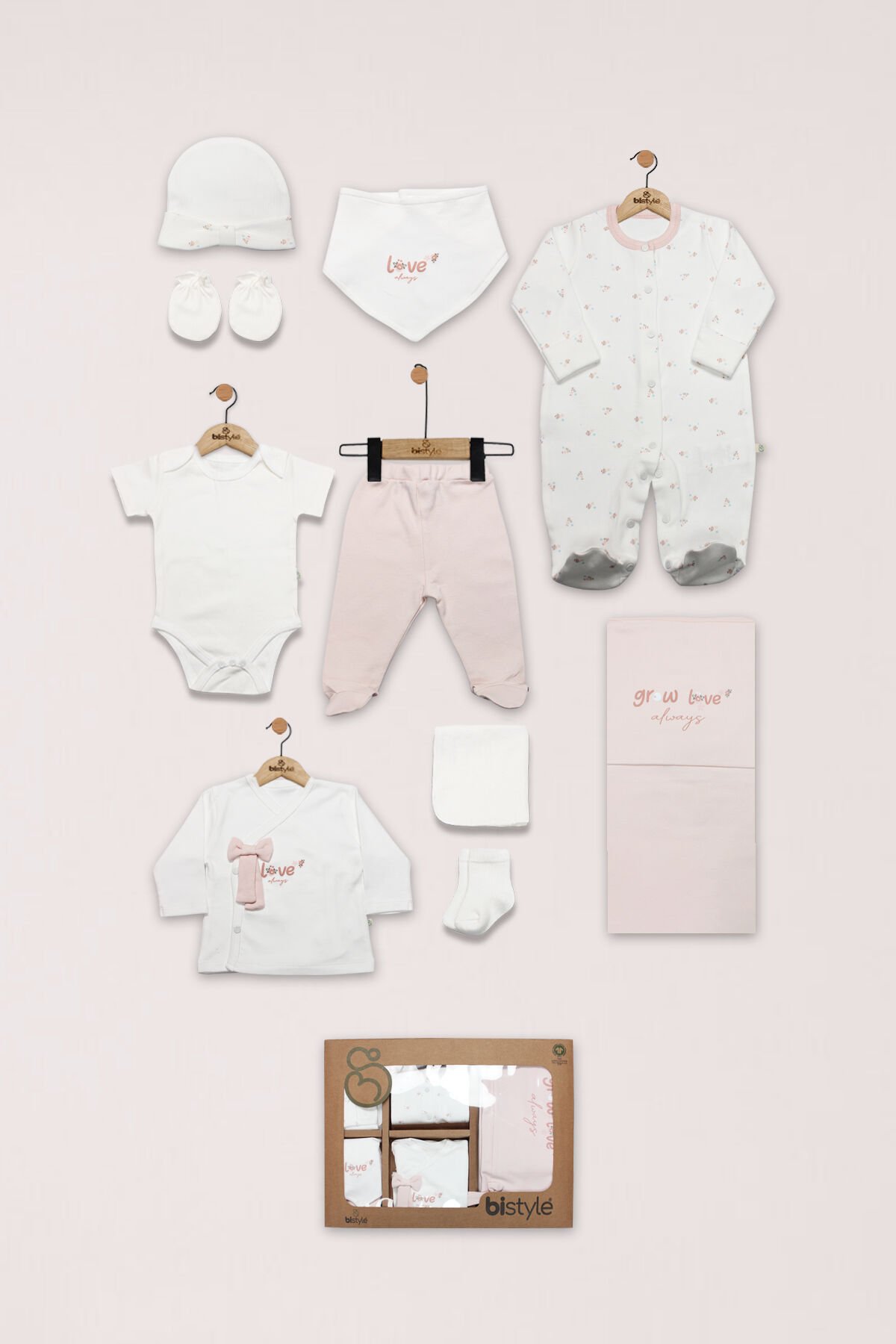 Bi̇style Grow İn Love 10 Lu Hastane Çıkışı 11101 Pembe Ekru