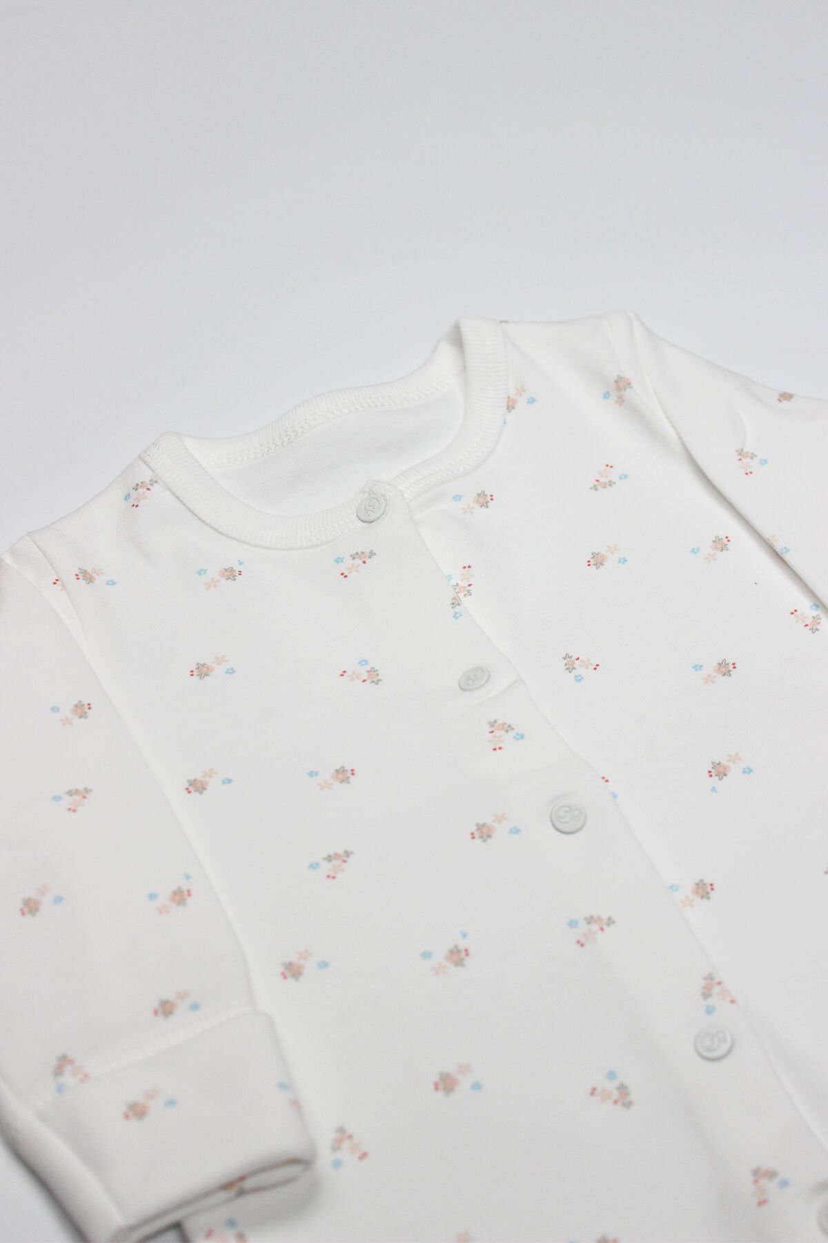 Bi̇style Grow İn Love Bebe Tulum 15103 Pembe Ekru