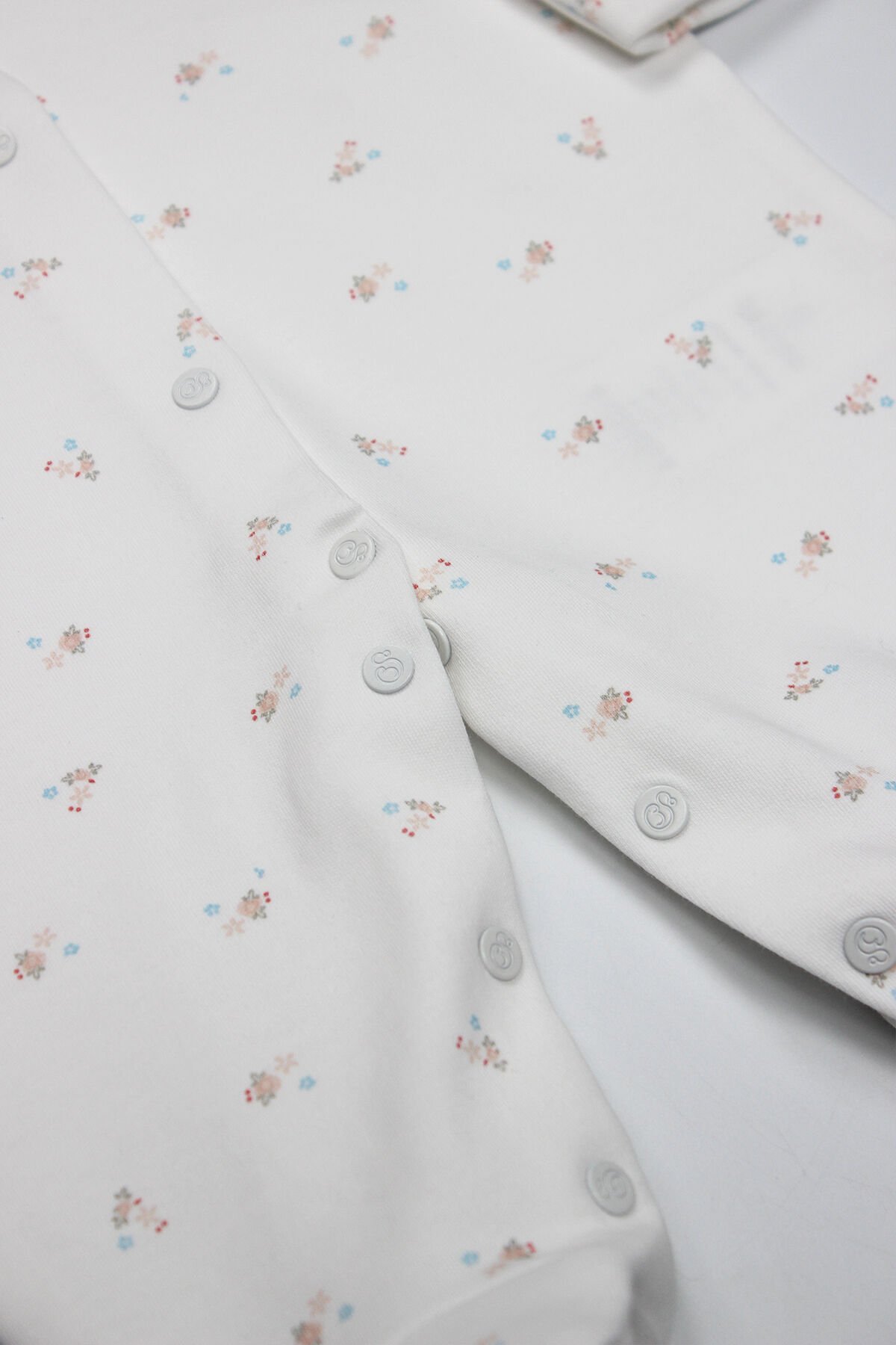 Bi̇style Grow İn Love Bebe Tulum 15103 Pembe Ekru