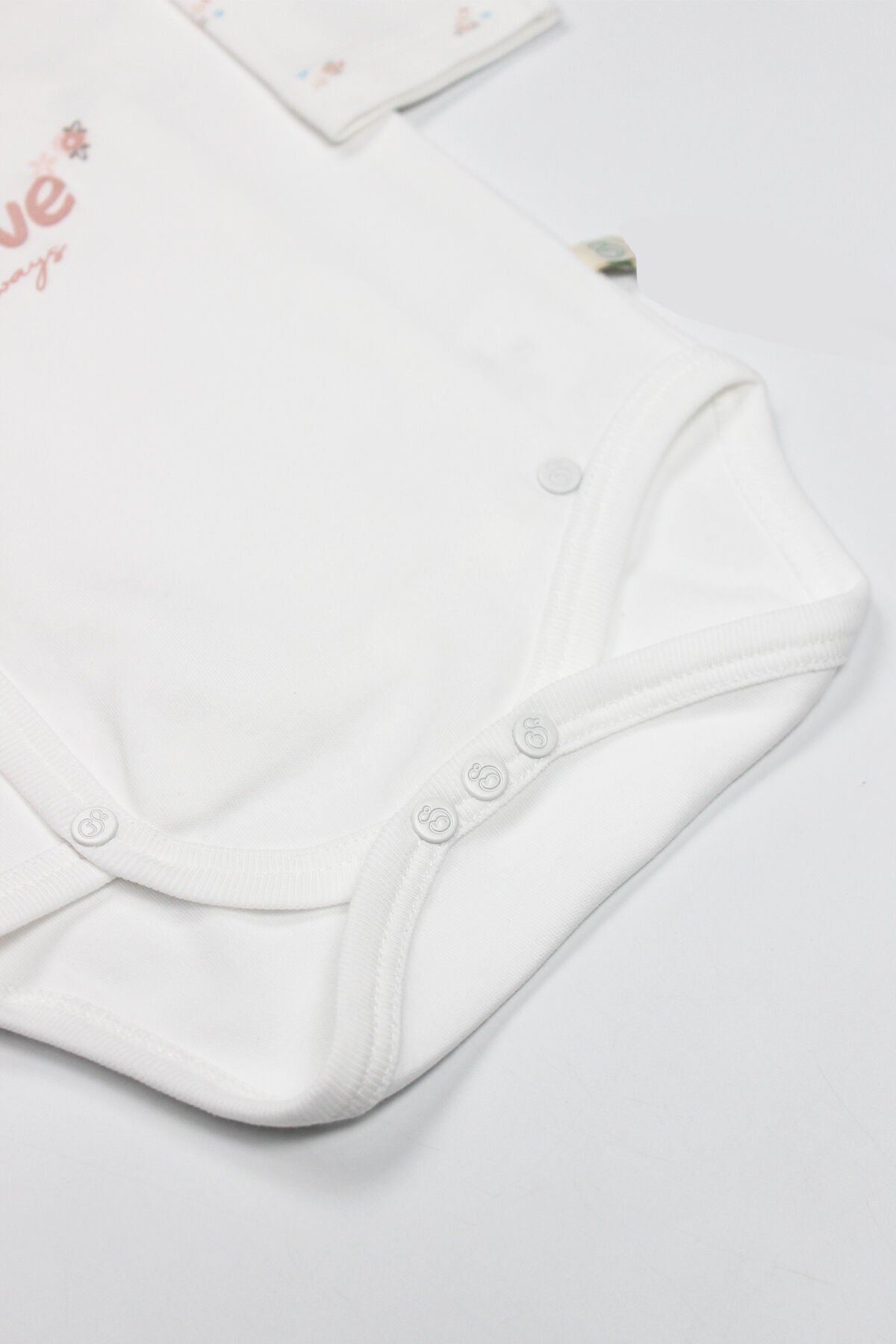 Bi̇style Grow İn Lowe Kravuze Body 17106 Pembe Ekru