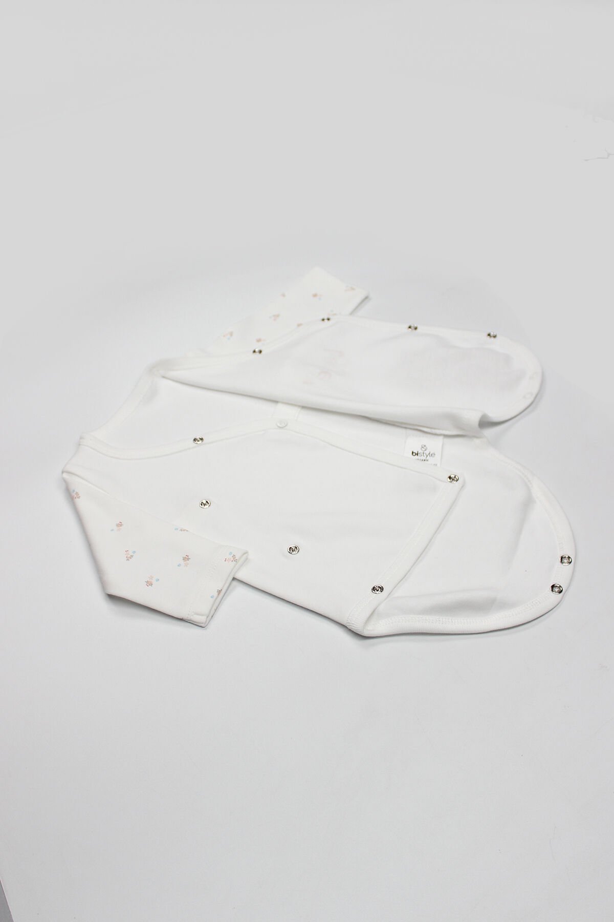 Bi̇style Grow İn Lowe Kravuze Body 17106 Pembe Ekru