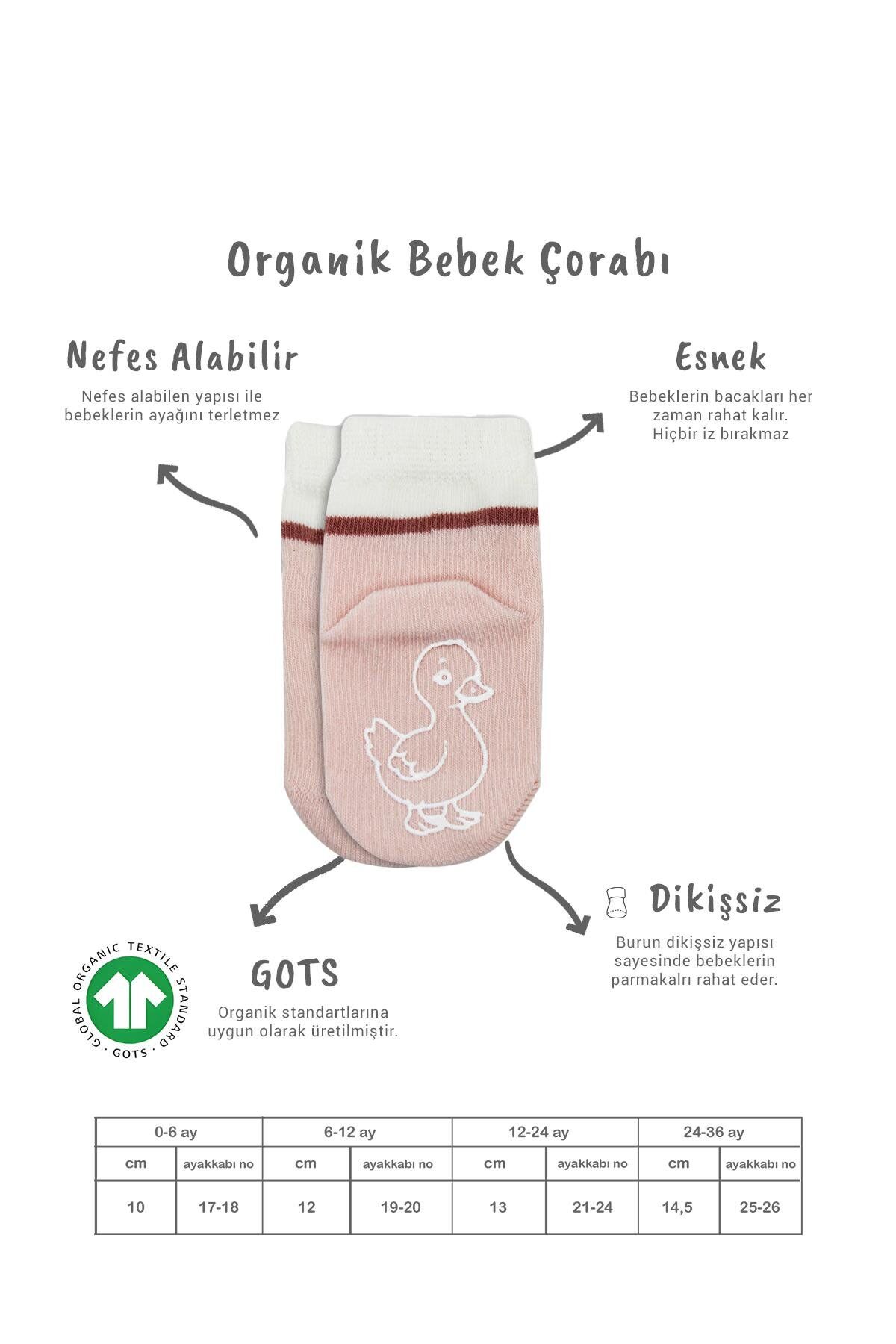 Bi̇style Hayvan Fi̇gür Kaymaz Kız Soket Çorap 2 Li̇ Bs10120 Gri̇