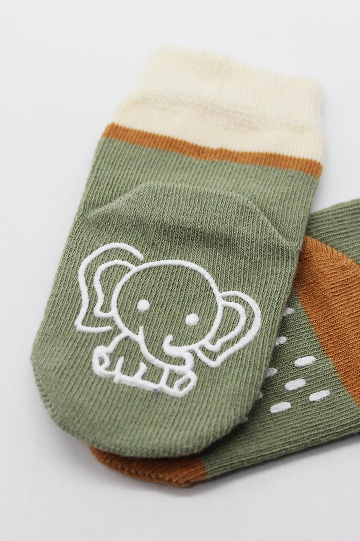 Bi̇style Hayvan Fi̇gür Kaymaz Kız Soket Çorap 2 Li̇ Bs10120 Ni̇l