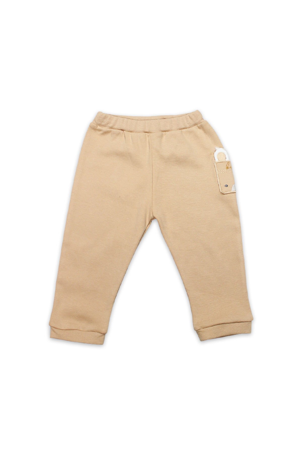 Bi̇style I Am So Bear Pati̇ksi̇z Pantolon 16106 Bej Ekru