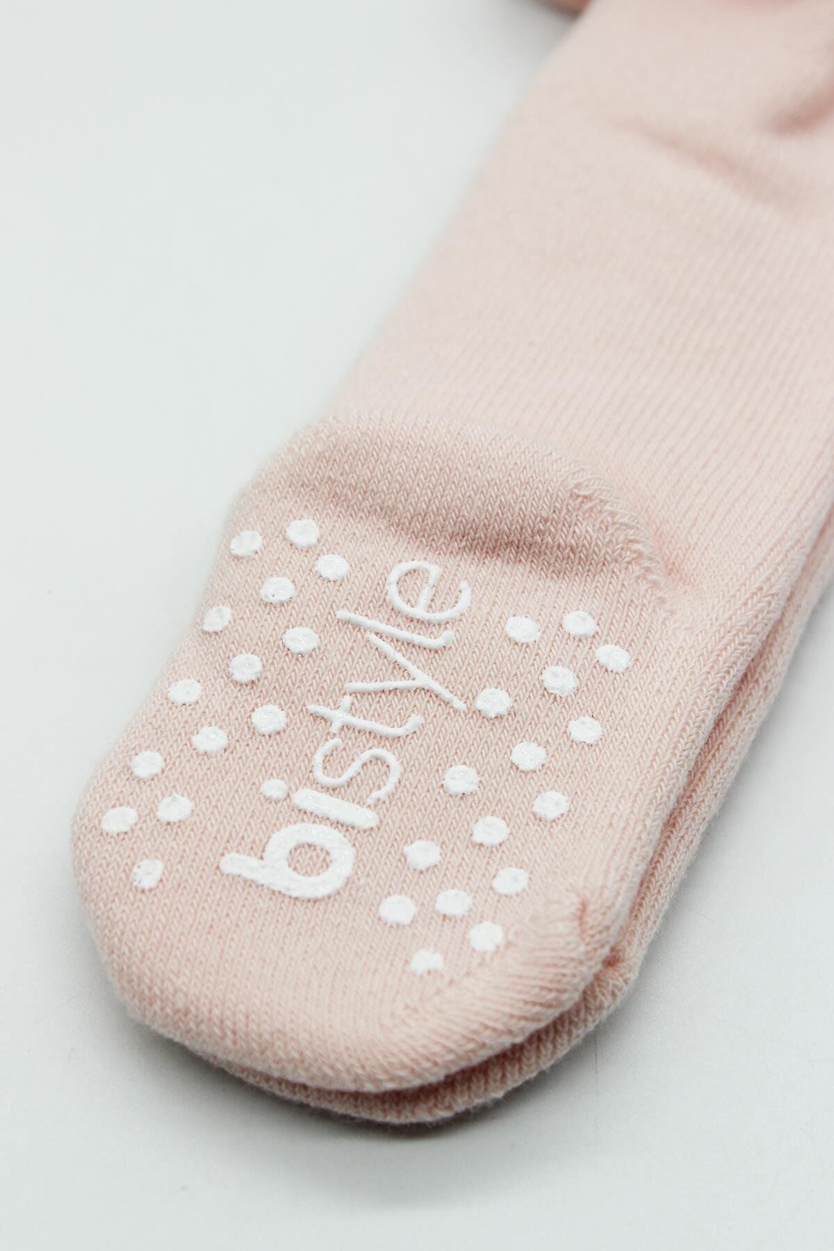 Bi̇style Kaymaz Basi̇c Külotlu Çorap 50501 Pembe