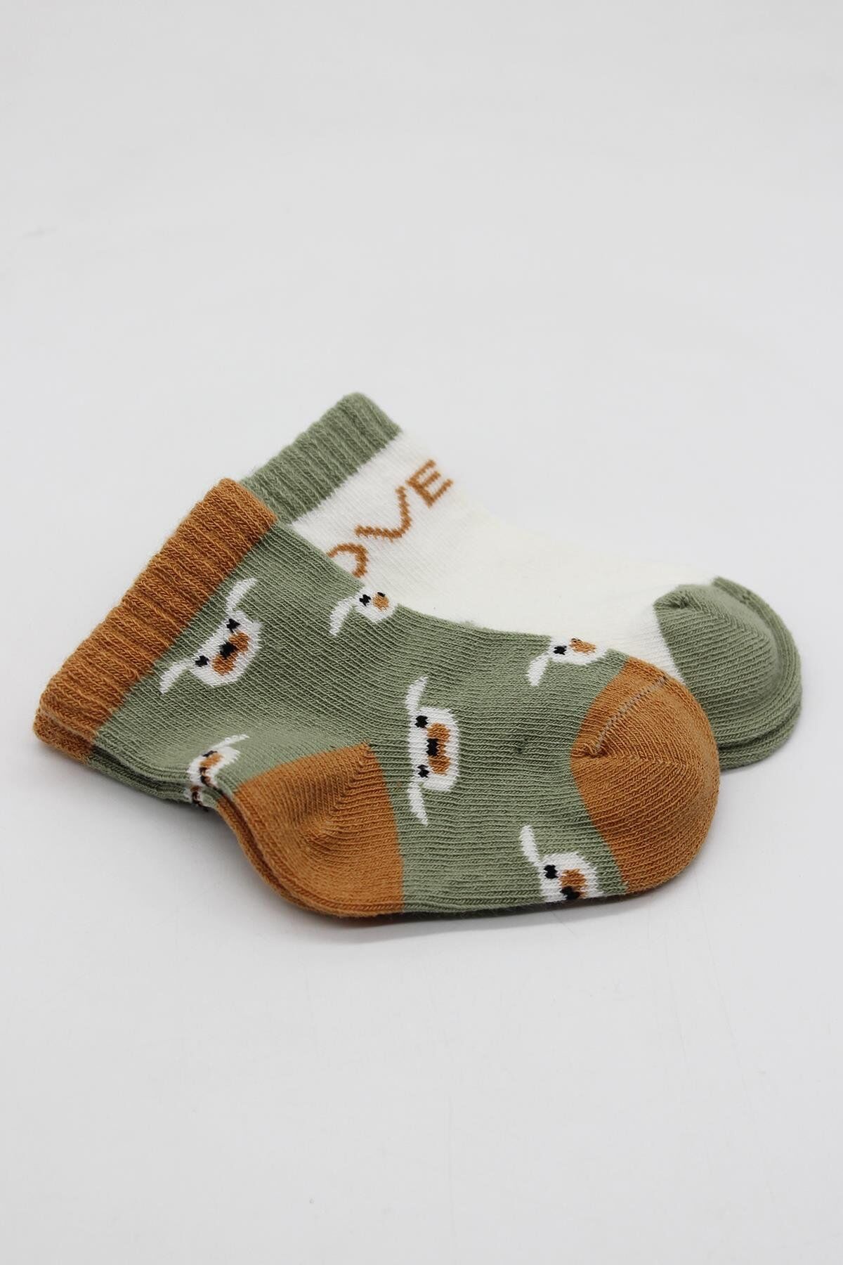 Bi̇style Love Dog Penye Soket Çorap 2 Li̇ Bs10118 Ni̇l